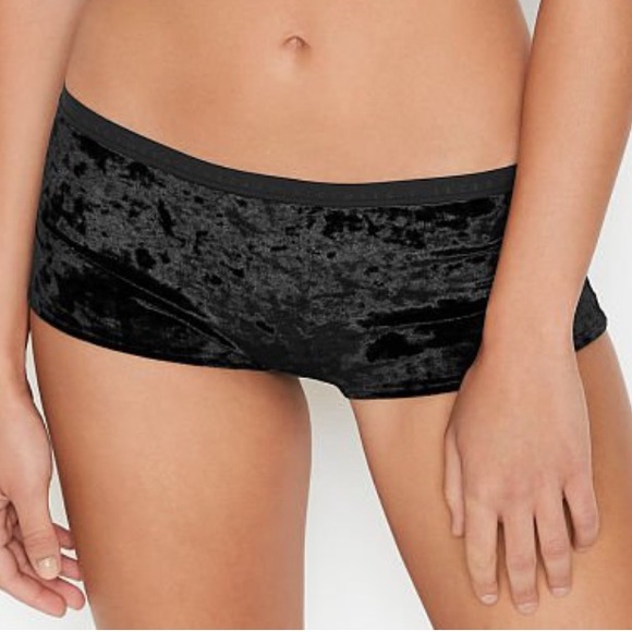 VICTORIA'S SECRET Velvet Logo Waist Shortie Panty - Picture 4 of 4